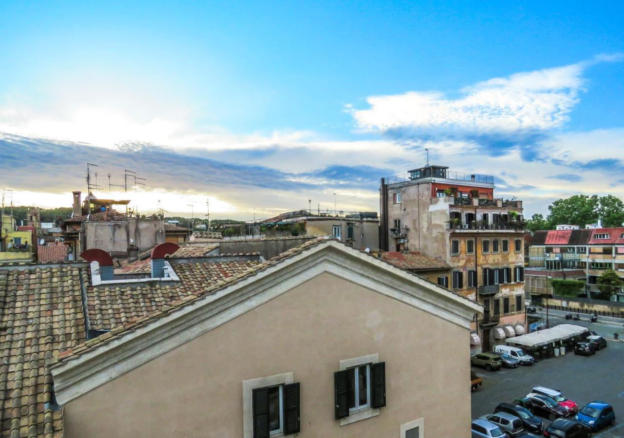 Mattia'S Penthouse - View Over Trastevere Roofs Roma Esterno foto